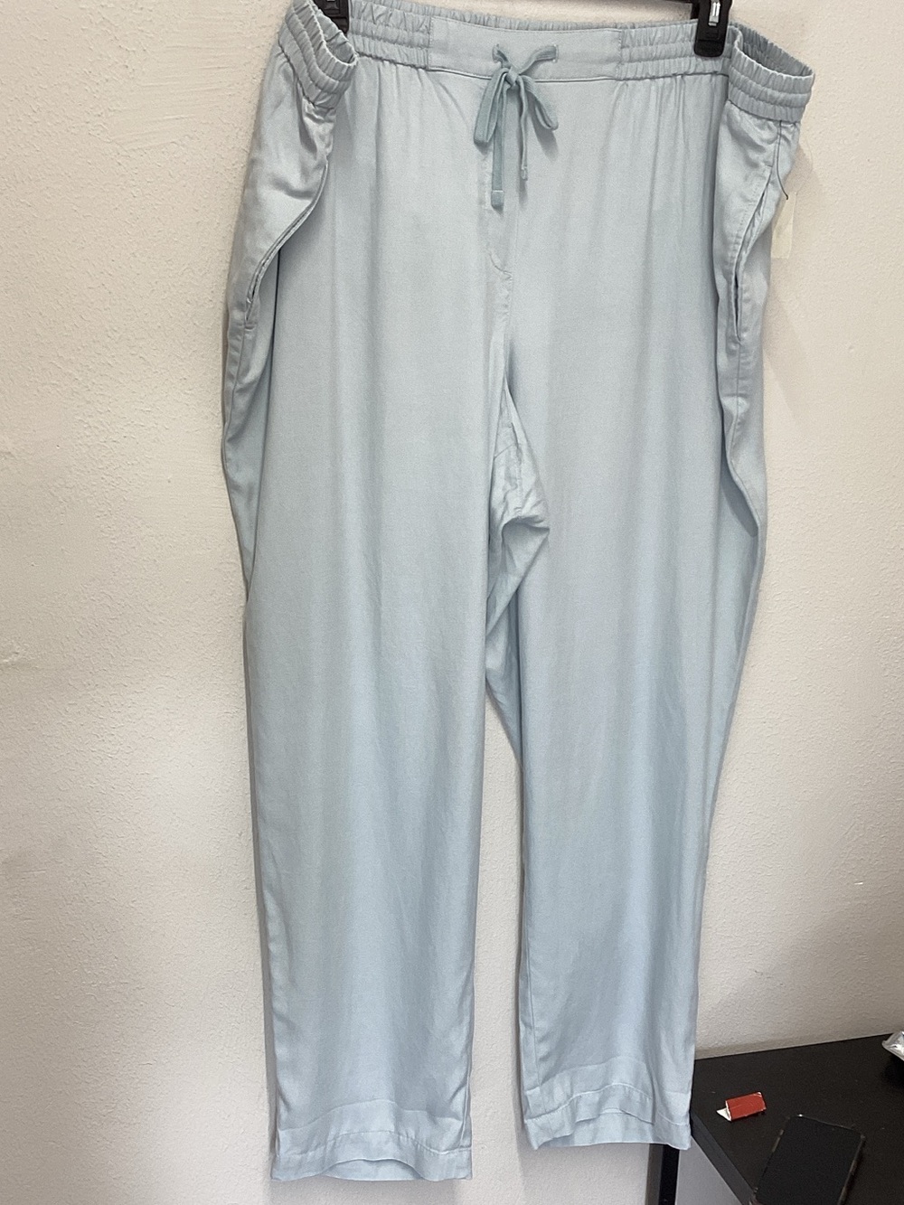 Talbots Light Blue Easy Drawstring Pant